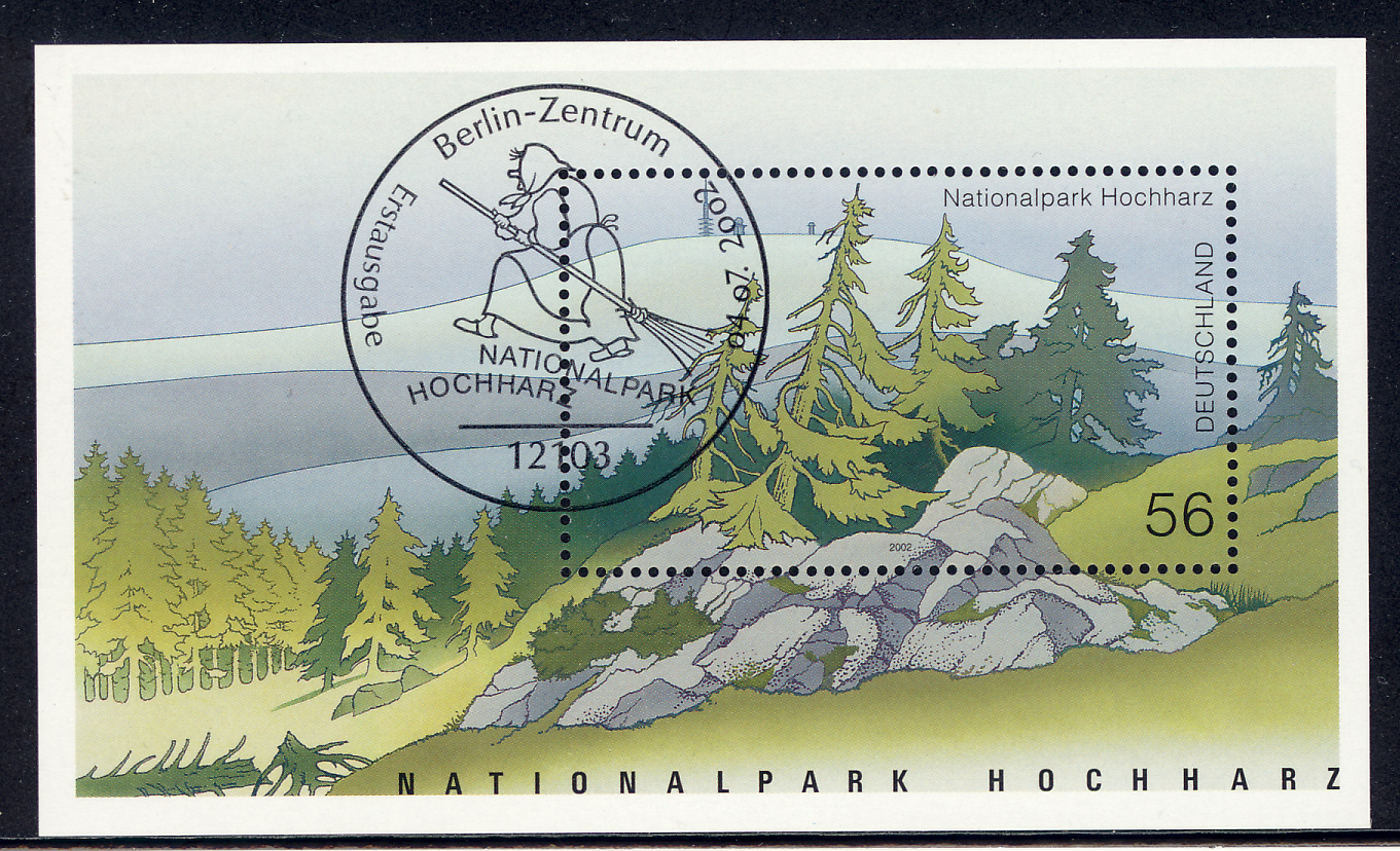 Nationalpark Hochharz Briefmarke