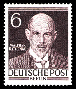 Briefmarke Berlin 1953 Michel-Nummer 93 Walther Rathenau