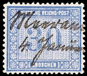 Deutsches Reich MiNr. 13.