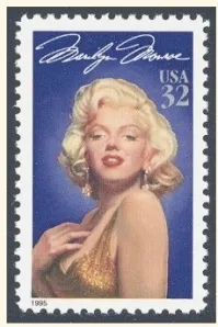 Briefmarke Marilyn Monroe USA Briefmarke Marilyn Monroe USA