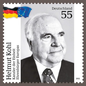 Briefmarke Helmut Kohl Deutsche Post 2012