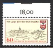 Sondermarke Berlin 750 Jahre Spandau 1982 Sondermarke Berlin 750 Jahre Spandau 1982