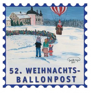 Ballonpost für einen guten Zweck.