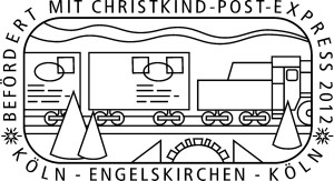 Deutsche Post Schmuckstempel Christkind-Post-Express