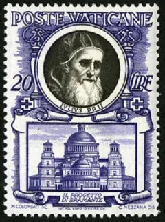 Briefmarke-Papst-Julius