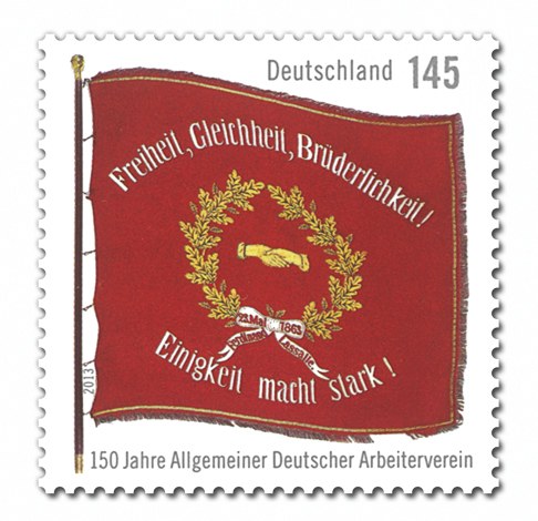 Deutschland 2013 Briefmarken 150 Jahre ADAV MiNr. 2997