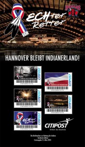 Hannover Indians Schmuckbogen.
