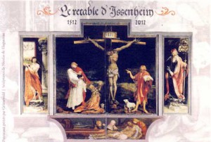 Schönste Ausgabe mit christlichem Motiv 2012 wurde der Block „Der Isenheimer Altar“ aus Frankreich.