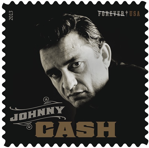 Johnny Cash Briefmarke