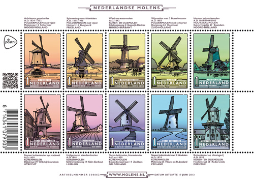 Gelungene Komposition auf Briefmarken-Kleinbogen