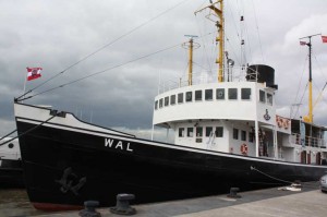 Ein Wal in Bremerhaven.