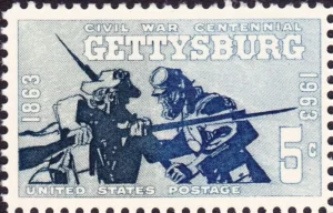 100_Jahre_Gettysburg_Briefmarke_von_1963