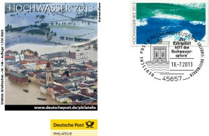 Wir zeigen den Umschlag mit dem Lübecker Stempel. Natürlich gibt es das Kuvert auch in Recklinghausen.