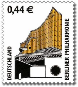 Berliner Philharmonie auf Dauermarke von 2002