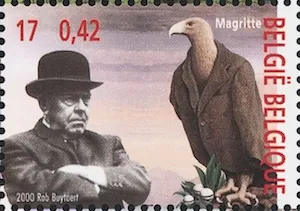 Rene-Magritte-Briefmarke2000