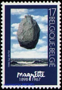 Rene-Magritte-Magie-Briefmarke1998