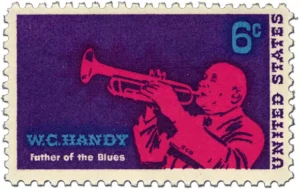  William Christopher Handy auf Briefmarke aus den USA von 1969