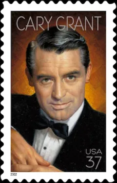 Cary Grant auf Briefmarke der USA von 2002 Cary Grant auf Briefmarke der USA von 2002