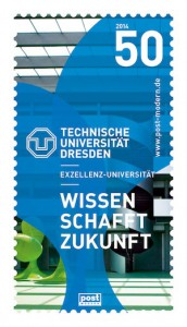 Sonderbriefmarke TU Dresden 2014