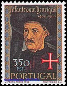 Heinrich-der-Seefahrer-Briefmarke-Portugal-1960