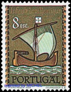 Heinrich-der-Seefahrer-Briefmarke-Portugal-1960c