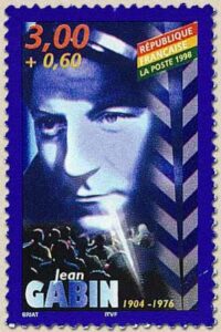 Jean Gabin auf französischer Briefmarke