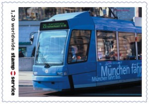 Die Stampservice-Marke zum Münchner Tauschtag.