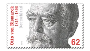 Briefmarke zum 200. Geburtstag Otto von Bismarcks