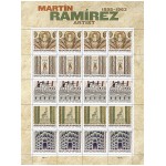 Kunst von Martin Ramirez auf Briefmarken