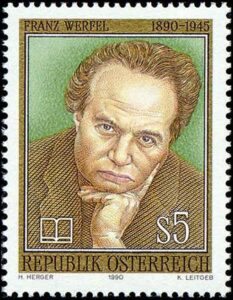 Franz-Werfel-Briefmarke-1990