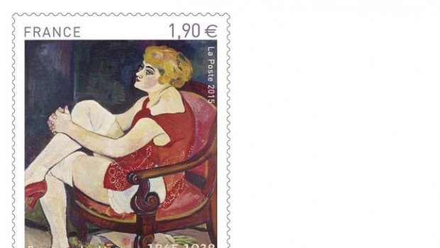 Briefmarke der Woche: Von der Muse zur Künstlerin