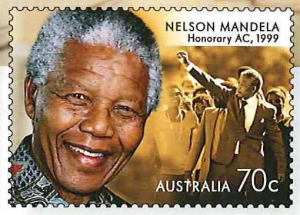 Australien Menschenrechtler Briefmarke