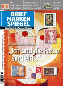 BRIEFMARKEN SPIEGEL November 2015