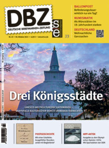 Titelbild Deutsche Briefmarken-Zeitung 23-2015