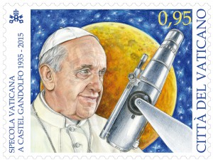 Sternwarte Vatikan auf Briefmarke