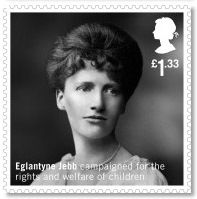Großbritannien Briefmarken Menschenfreunde