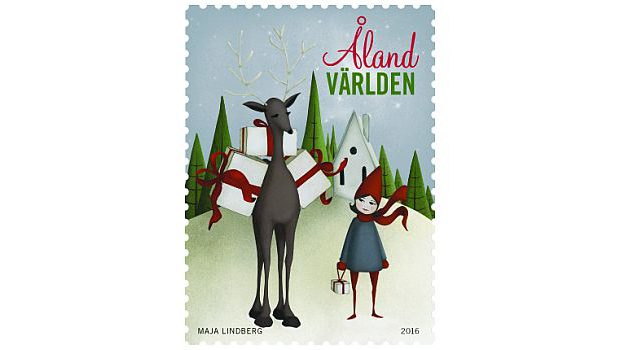 Briefmarke der Woche: Wichtelpost aus Aland