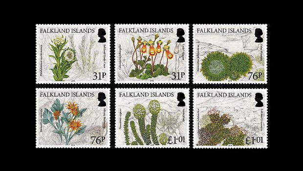 Briefmarke der Woche: Karge Botanik bei rauhem Klima
