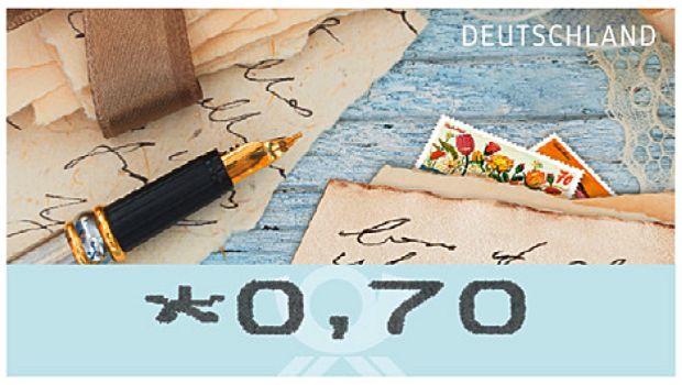 Automatenmarke Deutsche Post - Briefe schreiben 2017 - 70 Cent