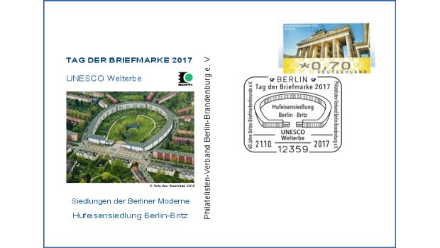Tipp zum Wochenende: Tag der Briefmarke mit Architektur der Moderne in Berlin