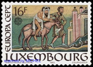 Heinrich König Briefmarke Luxemburg Kaiser