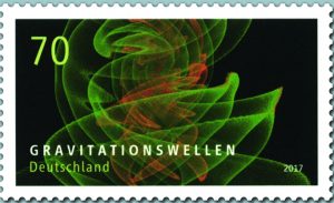 Briefmarke Deutschland Gravitationswellen