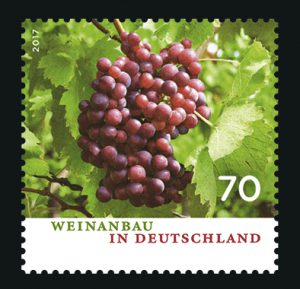 Wein Probe Lese Deutschland Briefmarken Spiegel