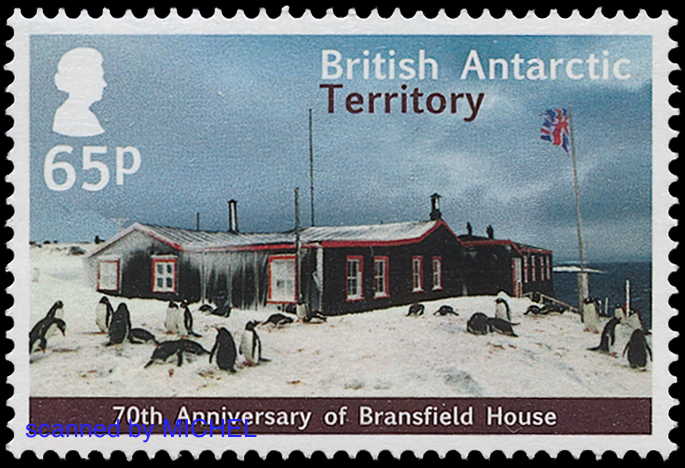 Briefmarke England Grossbritannien Stamp Bransfield_Haus_2013 (1)