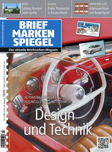 Briefmarken Spiegel 3 2018 Titel Auto Oldtimer Titel