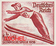 dr-0601 Olympia Winterspiele Garmisch Partenkirchen Skisprung Deutsches Reich Hitler Berlin