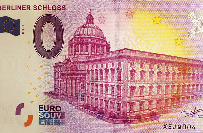 Geldschein Souvenir 0 Euro (1)