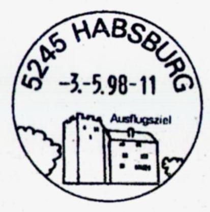 Rudolf I Habsburg Koenig Titelthema DBZ 9-2018 Stempel