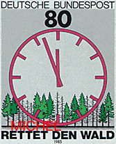 brd-1253 1985 1985, 16. Juli. Umweltschutzkampagne „Rettet den Wald“