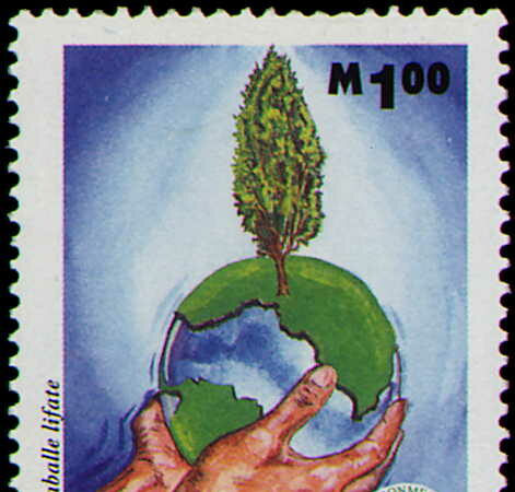 leso-1202 1997, 30. Juni. Umweltschutz Lesotho Earth Day